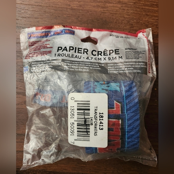 Transformers Optimus Prime and Bumblebee Party Supplies - Picture 10 of 10